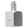 Interstate Pneumatics In CO2 Paintball (G1/2-14) Tank to Out Co2 Disposable (3/8-24 UNF) Mini Tank Adapter WRCO2-320-38